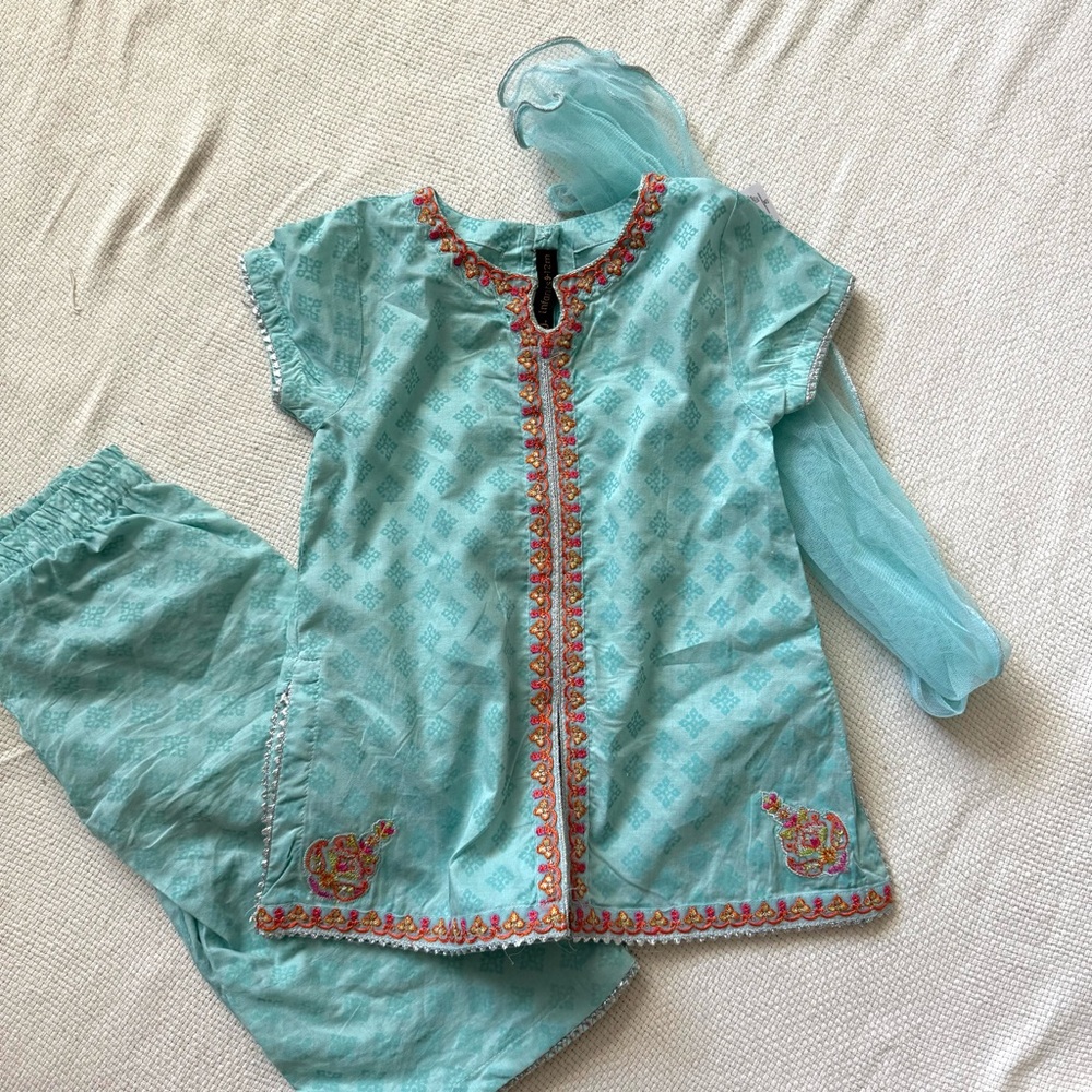 J. Formals Junaid Jamshed 9-12m Baby Girl Shalwar Kameez